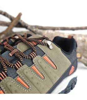 Detalle zapatillas Paredes hombre senderismo Sollana kaki