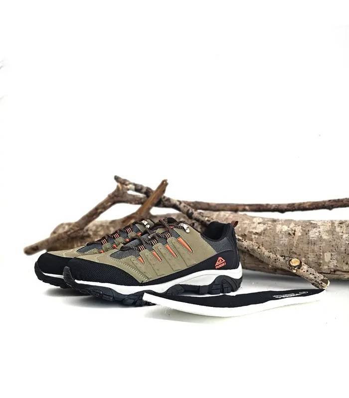 Zapatillas senderismo hombre Paredes kaki plantilla extraíble