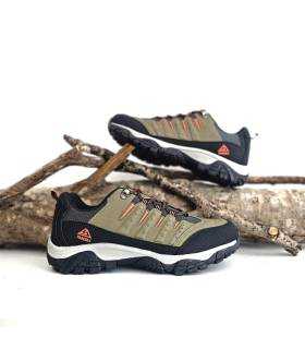 Zapatillas Paredes hombre kaki vista lateral