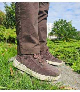 botines Coronel Tapioca serraje marrón chocolate puestos