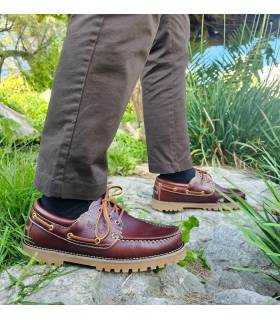 náuticos Leyland hombre marrones de hombre puestos con pantaon marron