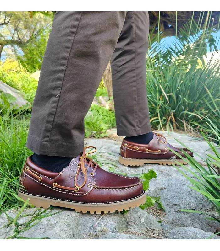 náuticos Leyland hombre marrones de hombre puestos con pantaon marron