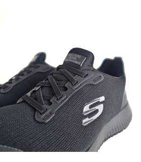 Detalle zapatillas antideslizantes mujer Skechers Work Squad SR