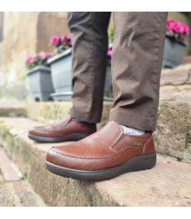 zapatos Luisetti hombre marrones cómodos para invierno puestos