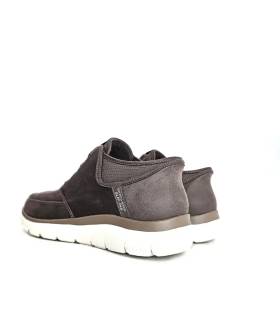 Skechers Slip-ins hombre marrón Summits Siegul vista trasera