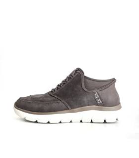 Skechers Summits Siegul hombre marrón perfil exterior