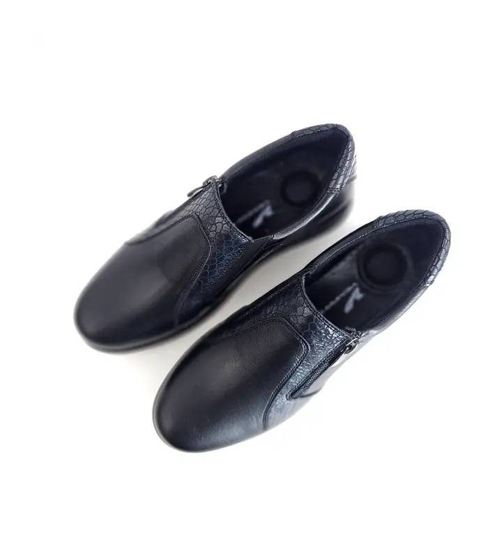 zapatos Vicmart mujer piel negros vista superior