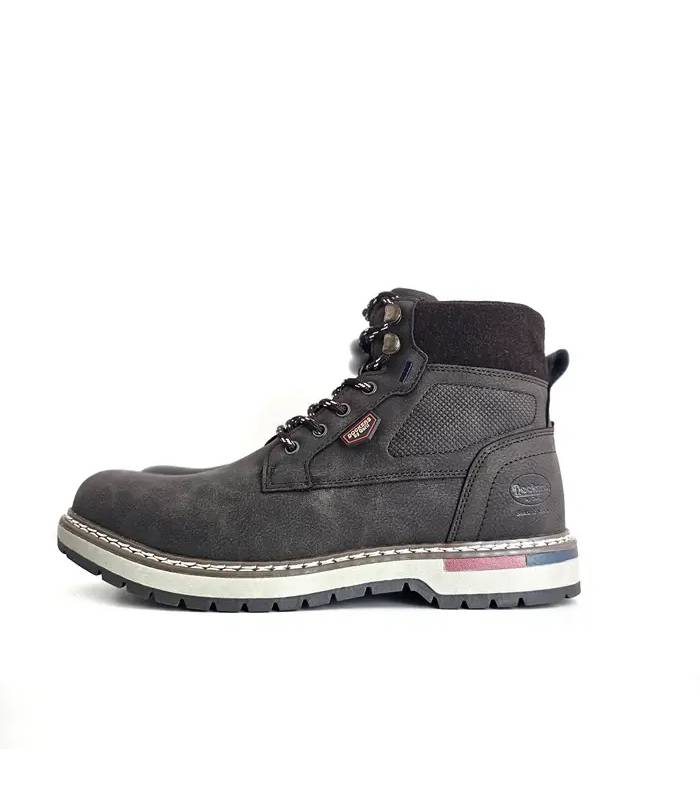 botas Dockers hombre grises perfil lateral