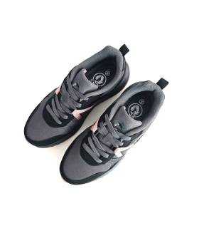 zapatillas montaña mujer J'hayber negras vista superior