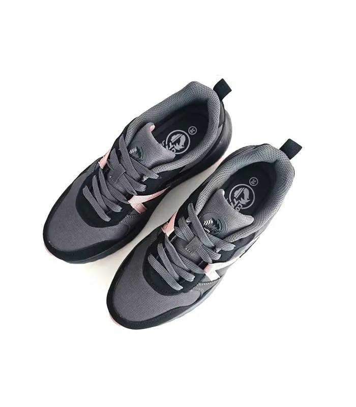 zapatillas montaña mujer J'hayber negras vista superior