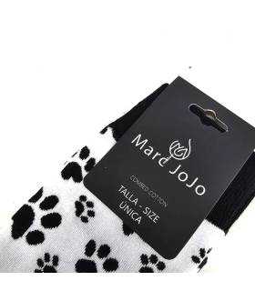 Detalle calcetines huellas de perro Marc JoJo