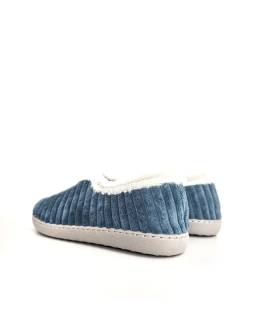 zapatillas casa invierno España azules, trasera
