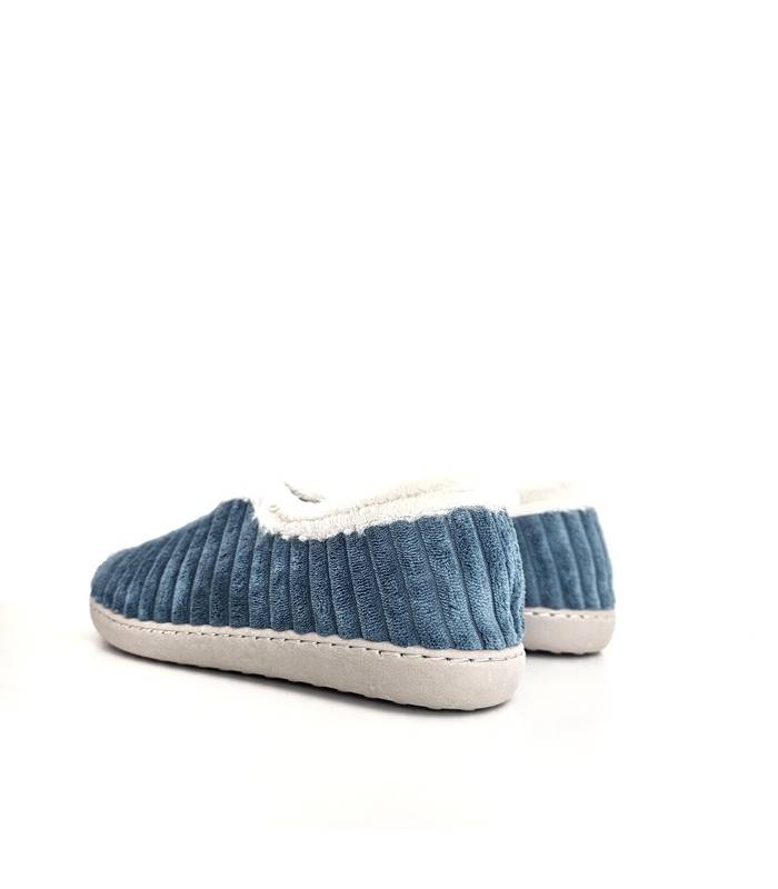 zapatillas casa invierno España azules, trasera