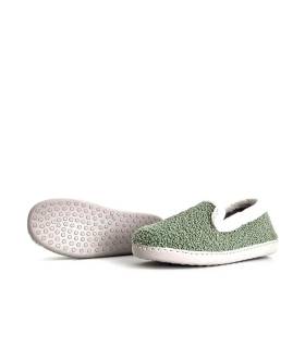 Suela zapatillas casa mujer Gema García Viena Kaki