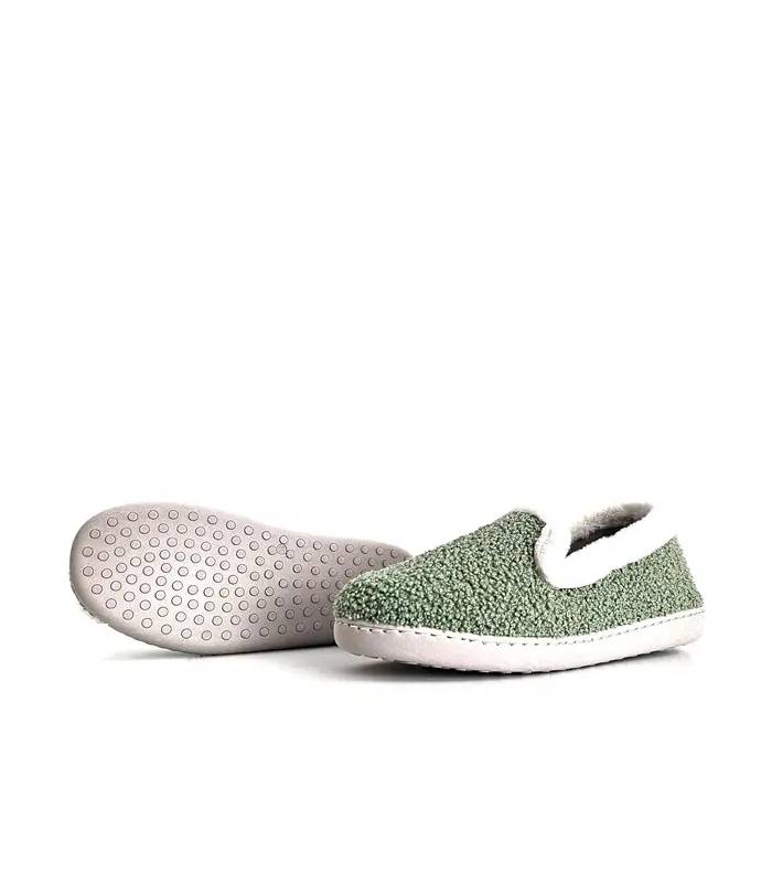 Suela zapatillas casa mujer Gema García Viena Kaki