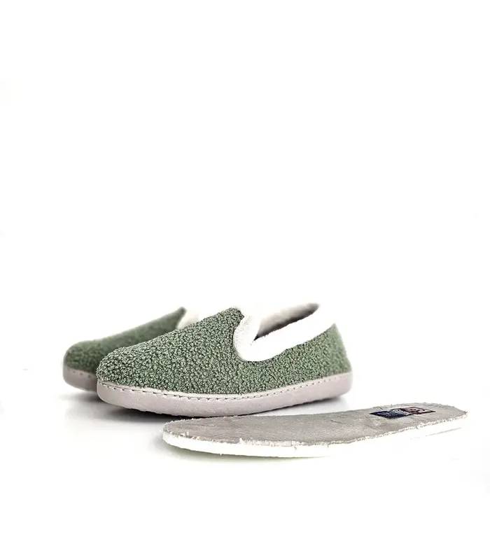 Zapatillas mujer plantilla extraíble Gema García Viena Kaki