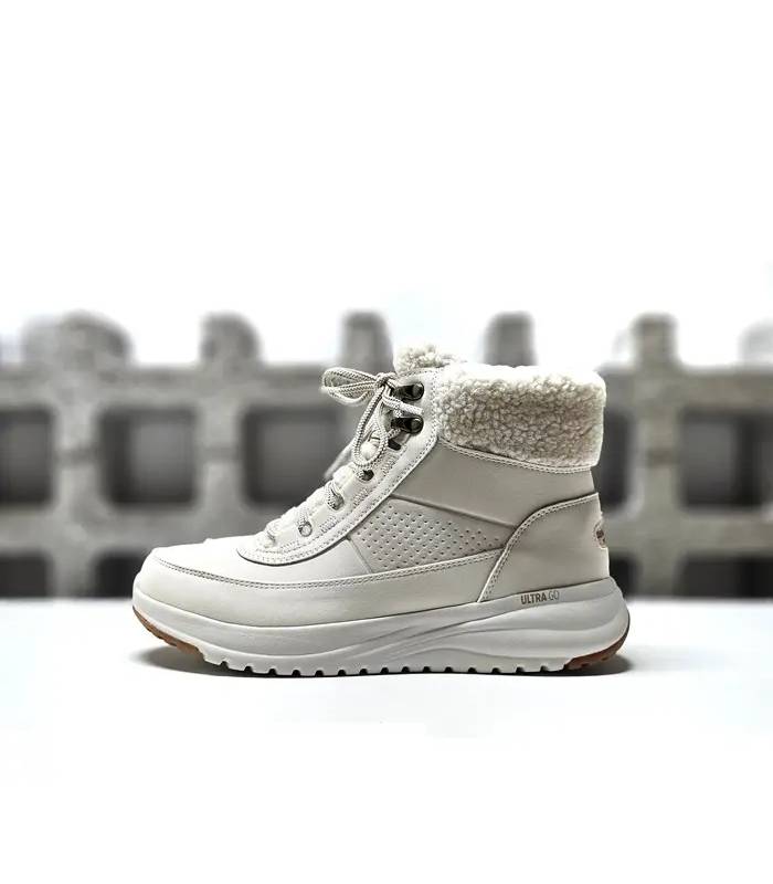 Perfil botas Skechers mujer invierno color natural