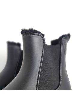 Detalle forro tipo borreguito botines Kelara mujer