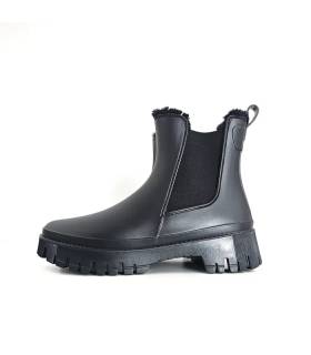Perfil botines mujer invierno Kelara negros Chelsea