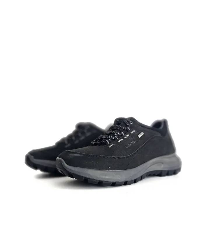 Zapatos impermeables hombre Luisetti negros de piel