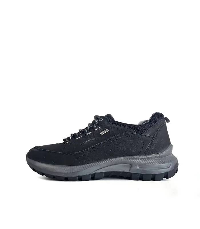 Perfil zapatos Luisetti hombre de piel negros