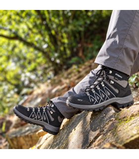 Botas montaña hombre Grisport antracita impermables