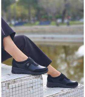 Zapatos mujer velcro cómodos Fly Flot de invierno puestos