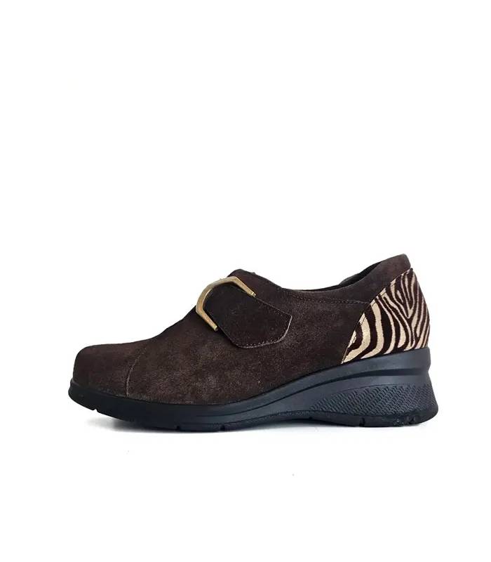 Zapatos mujer Comfort Class 8104 suela y animal print