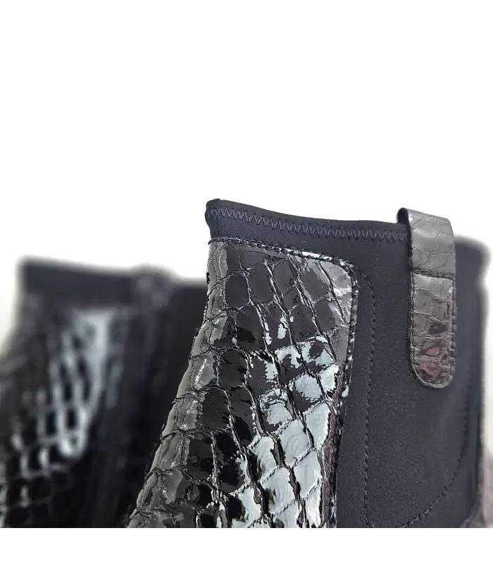 Detalle elástico botín Doctor Cutillas 60348 negro
