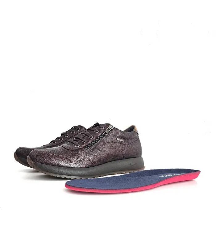 Zapatillas Kangaroos mujer burdeos con plantilla extraíble