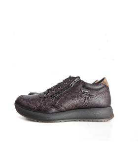 Deportivas Kangaroos mujer burdeos perfil lateral