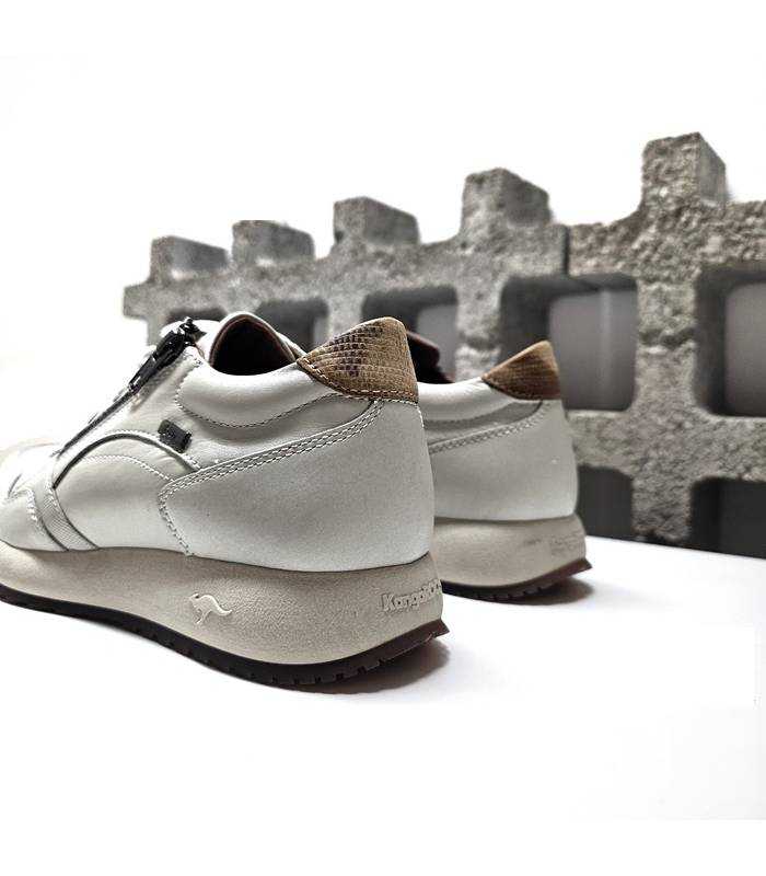 Zapatillas Kangaroos mujer hielo vista trasera