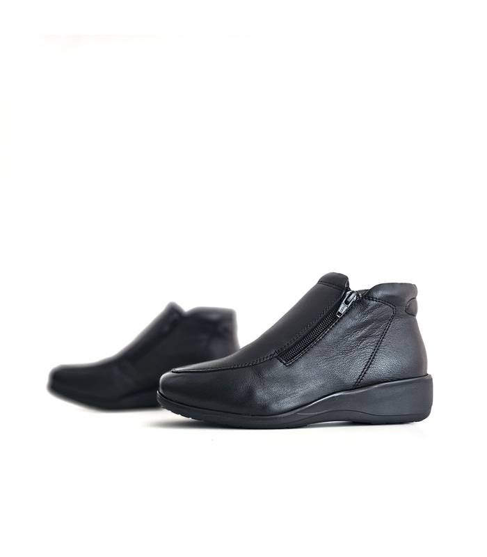 Botines mujer Comfort Class doble cremallera
