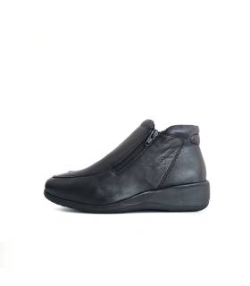 Botín Comfort Class 1326 mujer negro vista lateral