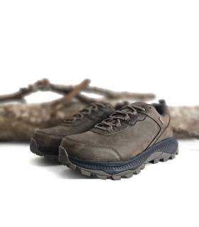Zapatillas trekking hombre impermeables Paredes Brisketa marrón