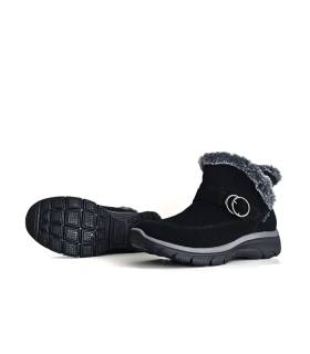 Suela botines Skechers Slip-ins mujer negros