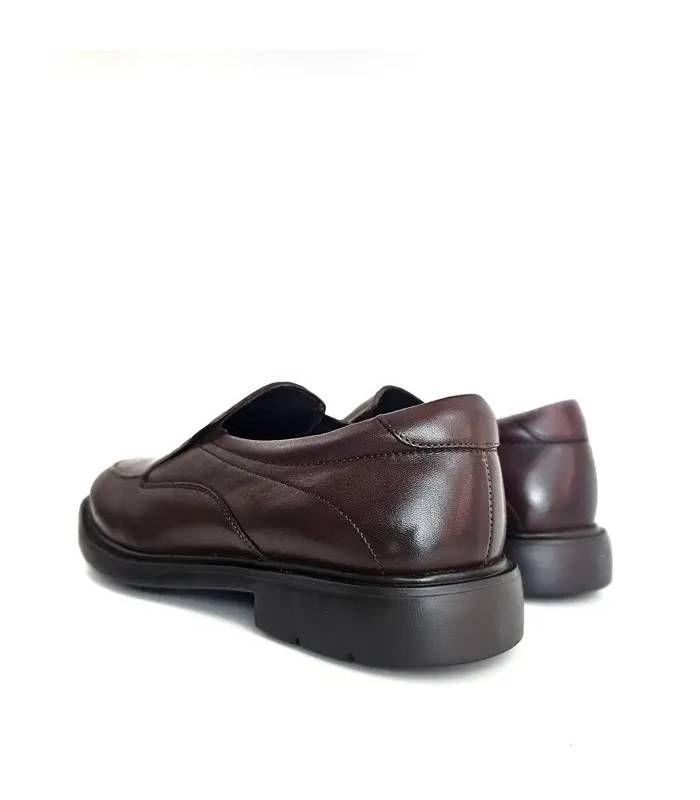 Zapatos Baerchi hombre marrón vista trasera
