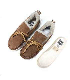 Mocasín Sunni Sabbi mujer camel con plantilla extraíble