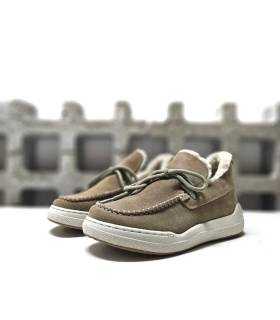Mocasines Sunni Sabbi mujer Nomad 076 color topo