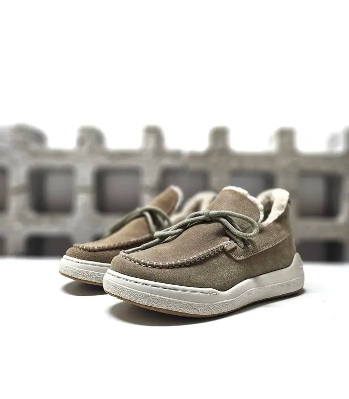 Mocasines Sunni Sabbi mujer Nomad 076 color topo