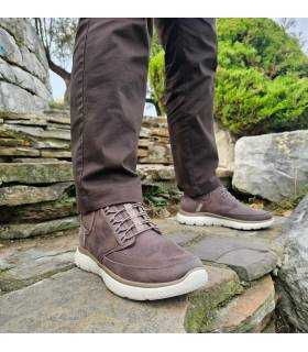 Skechers Summits Siegul hombre marrón talón Hands Free Slip-ins puestas