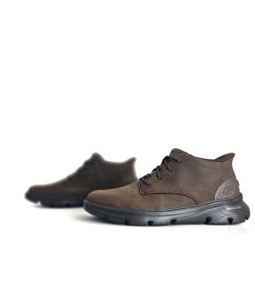Botas Skechers Garza Ridley hombre marrones vista lateral