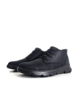 Botas Skechers hombre Slip-ins negras vista frontal