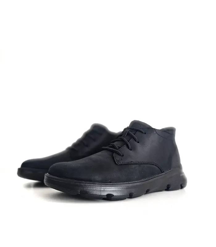 Botas Skechers hombre Slip-ins negras vista frontal