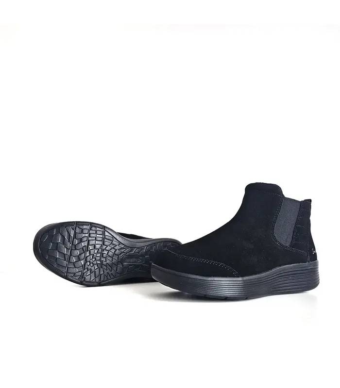 Suela botines Skechers Arch Fit mujer negros