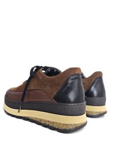 Zapatos Comfort Class mujer Kitty 12 vista trasera marron claro