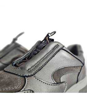 Detalle zapatillas Stonefly mujer grises Spock 52