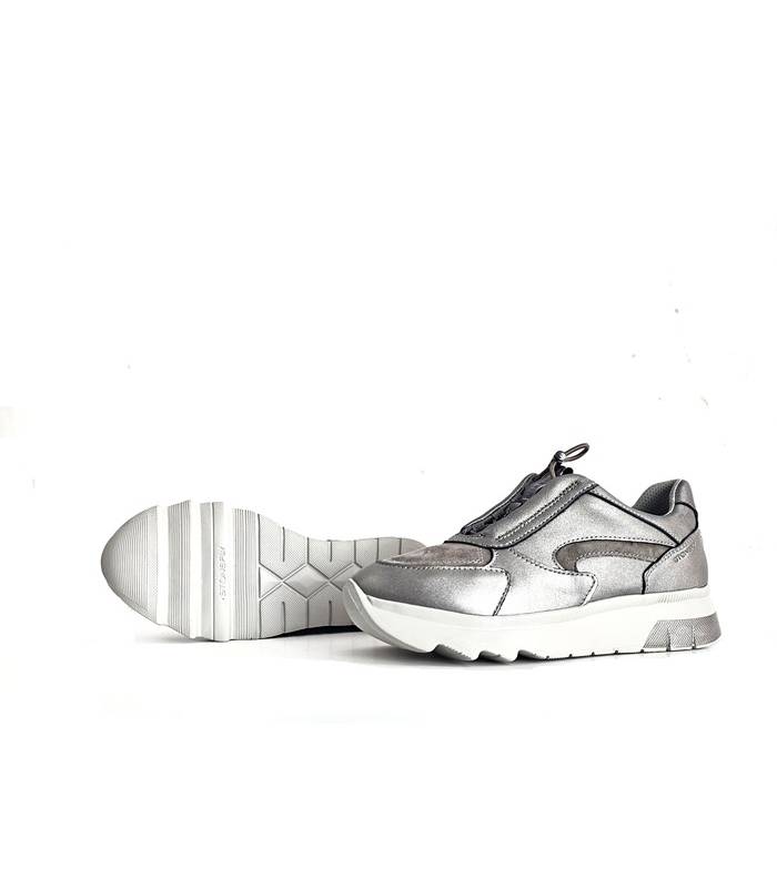 Zapatillas mujer grises Stonefly con cordón elástico