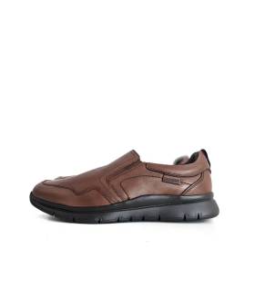 Zapato Baerchi hombre marrón vista lateral