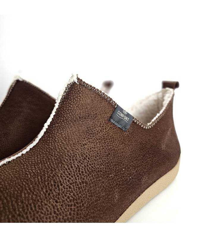 Detalle borreguito zapatillas CM Confort hombre